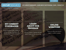 Tablet Screenshot of centuryresources.com